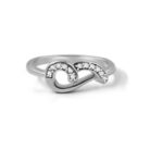 Arika Jewellers Elegant Swirl 925 Sterling Silver Ring (1)
