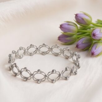 Supple Silver Bracelet