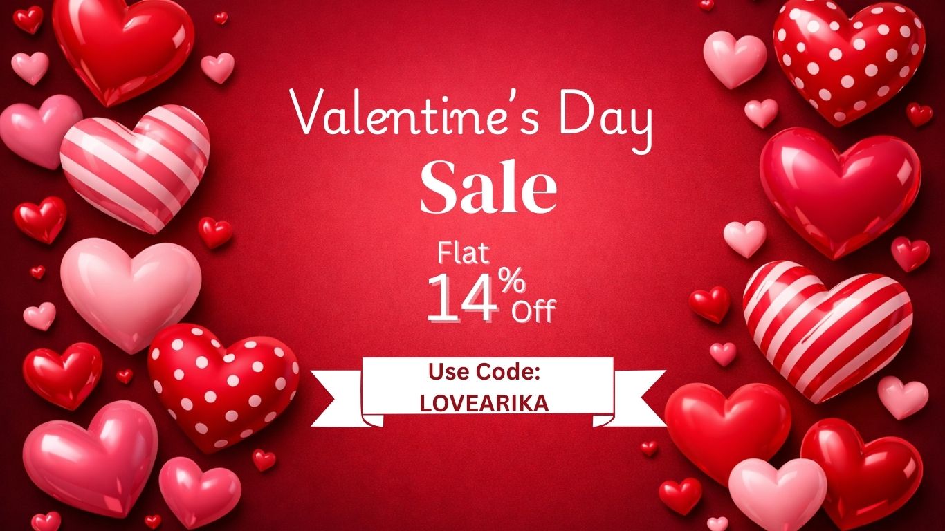 arika jewellers valentine's day sale
