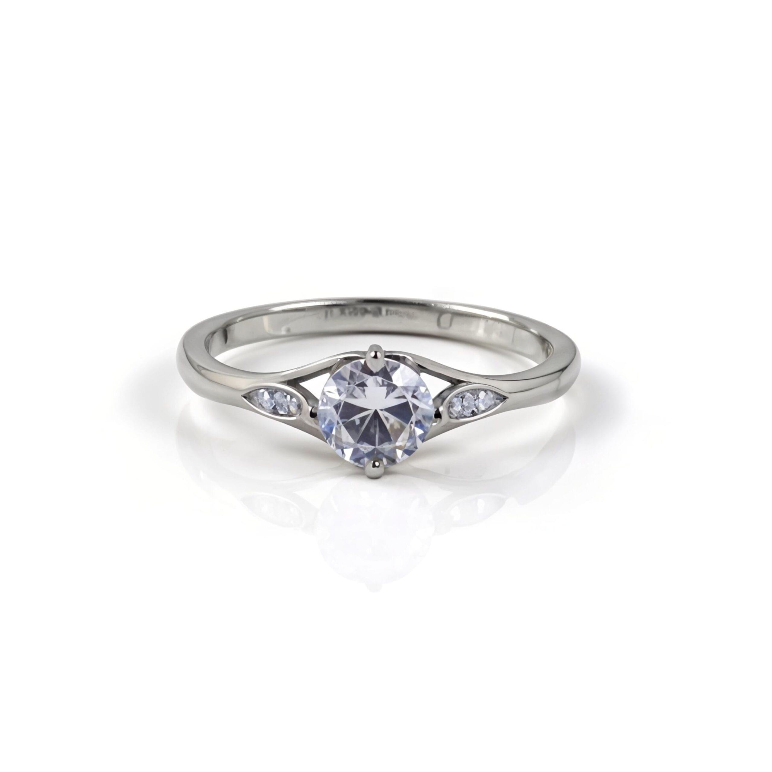 Arika Jewellers Solitaire Silver Ring (2) Arika Jewellers Solitaire 925 Silver Ring