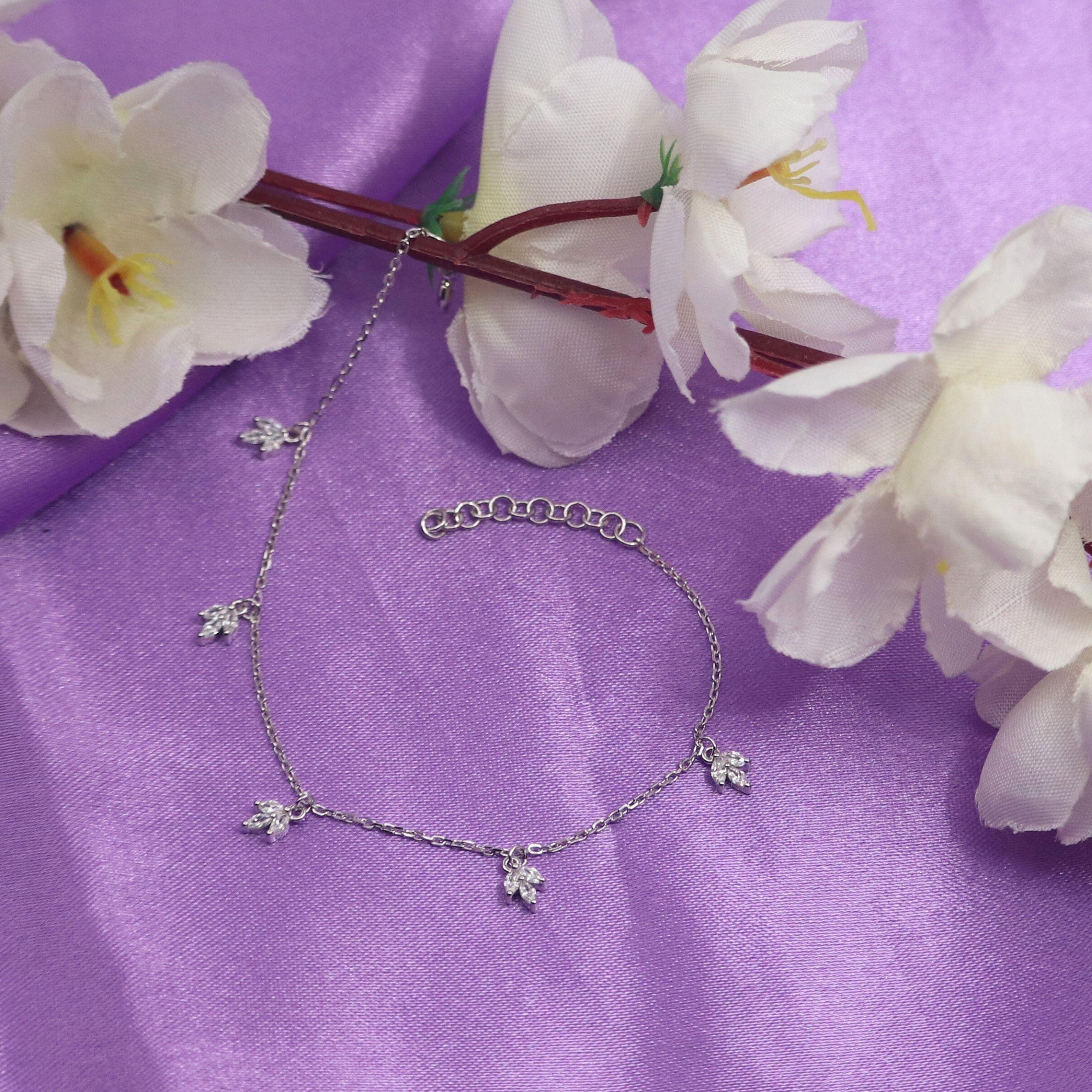 Arika Jewellers Silver Drop Bracelet (2) Arika Jewellers 925 Silver Drop Bracelet