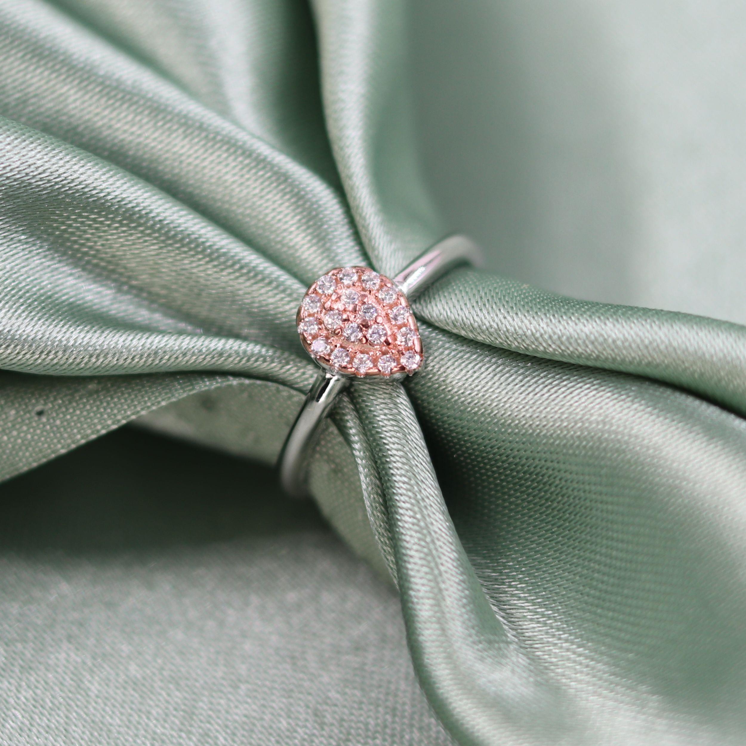 Arika Jewellers 925 Silver Rose Gold Ring Arika Jewellers 925 Silver Rose Gold Ring